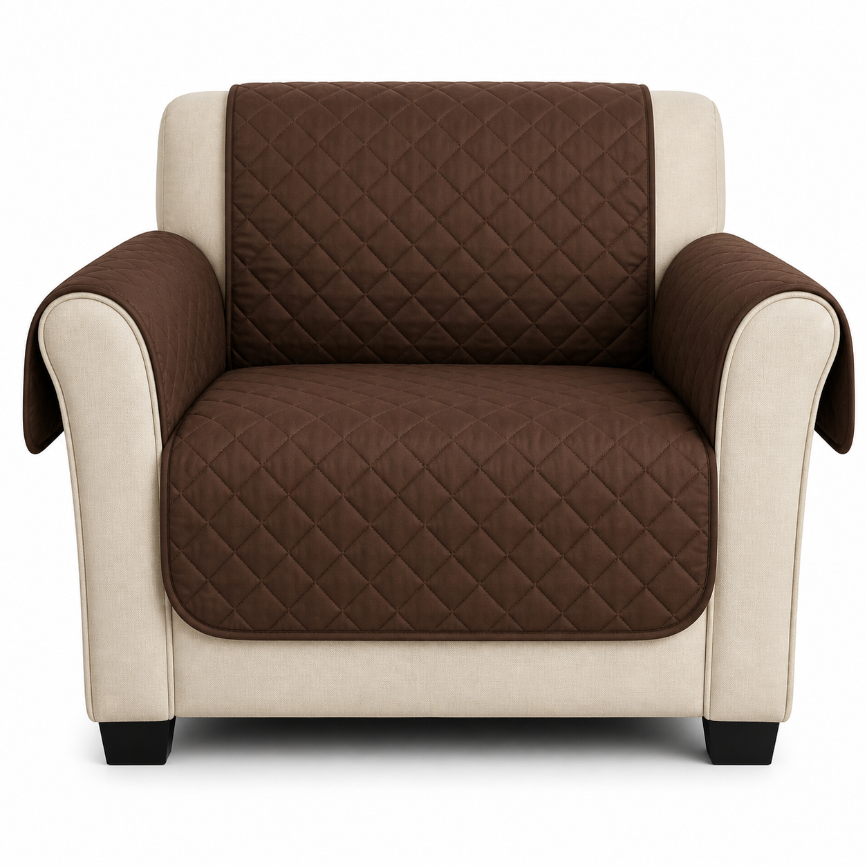 Cubre Sofá 1 Cuerpo Reversible Funda de Sillón