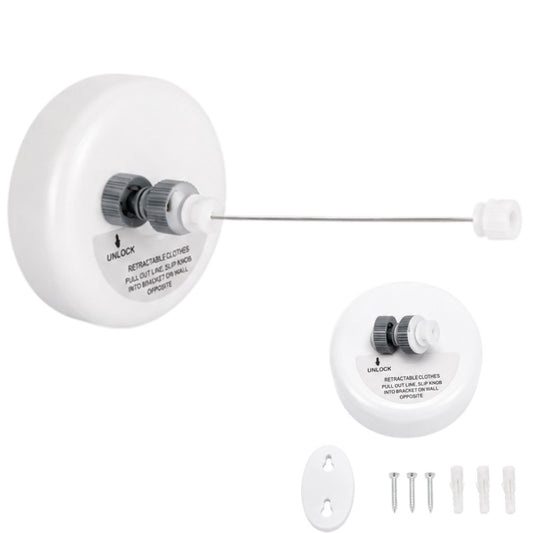 Cuerda Para Tender Ropa Retráctil De Pared 3 Metros