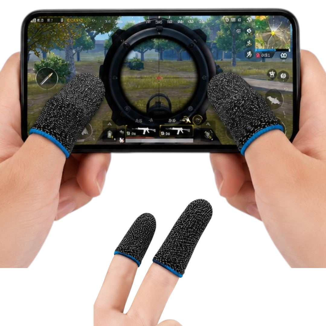 Dedales Gamer Juegos Táctiles Para Celular Dedos por Par