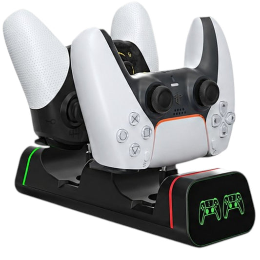 Dock De Base Carga Para Joysticks PS5 Compatible Control Play