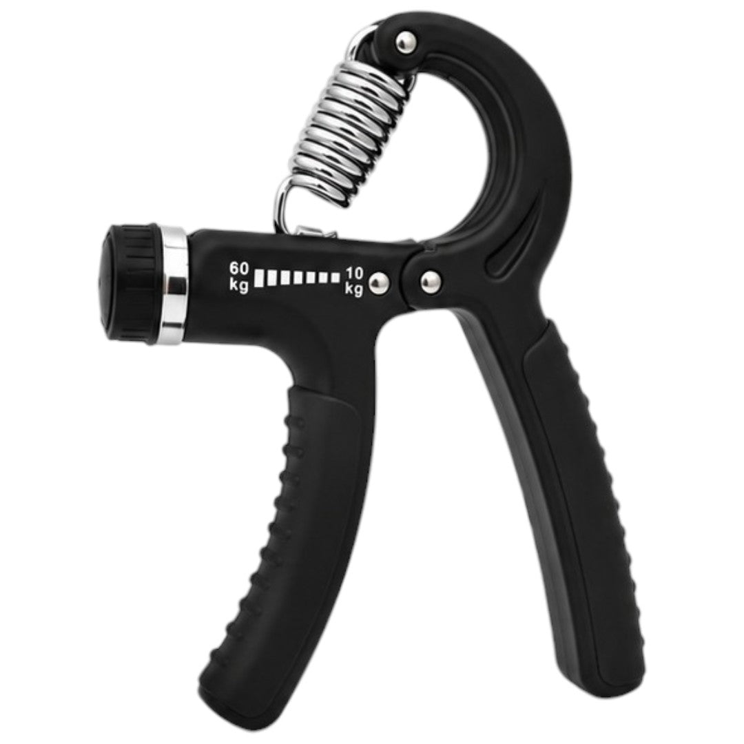 Ejercitador Para Mano Muñeca Fortalecedor 60kg Ajustable Hand Grip Negro