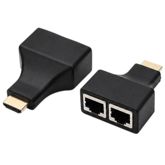 Extensor Hdmi 30 Metros Con Lan Red Cat5e 6 Rj45