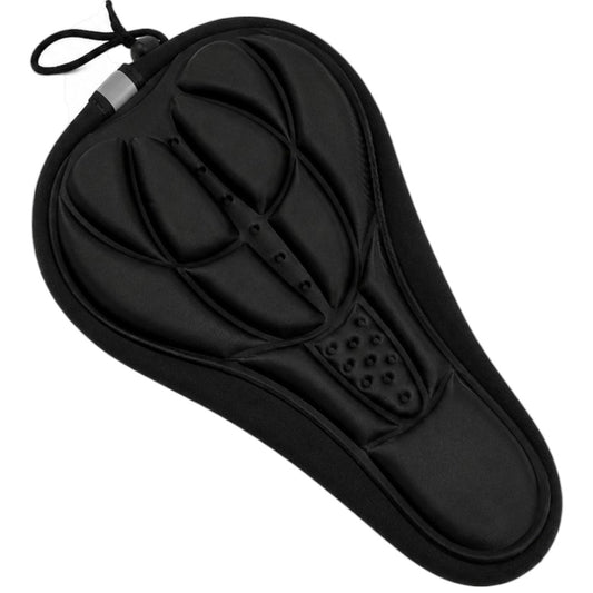 Funda Cubre Asiento Para Bicicleta Deportiva Con Gel Forro Negro