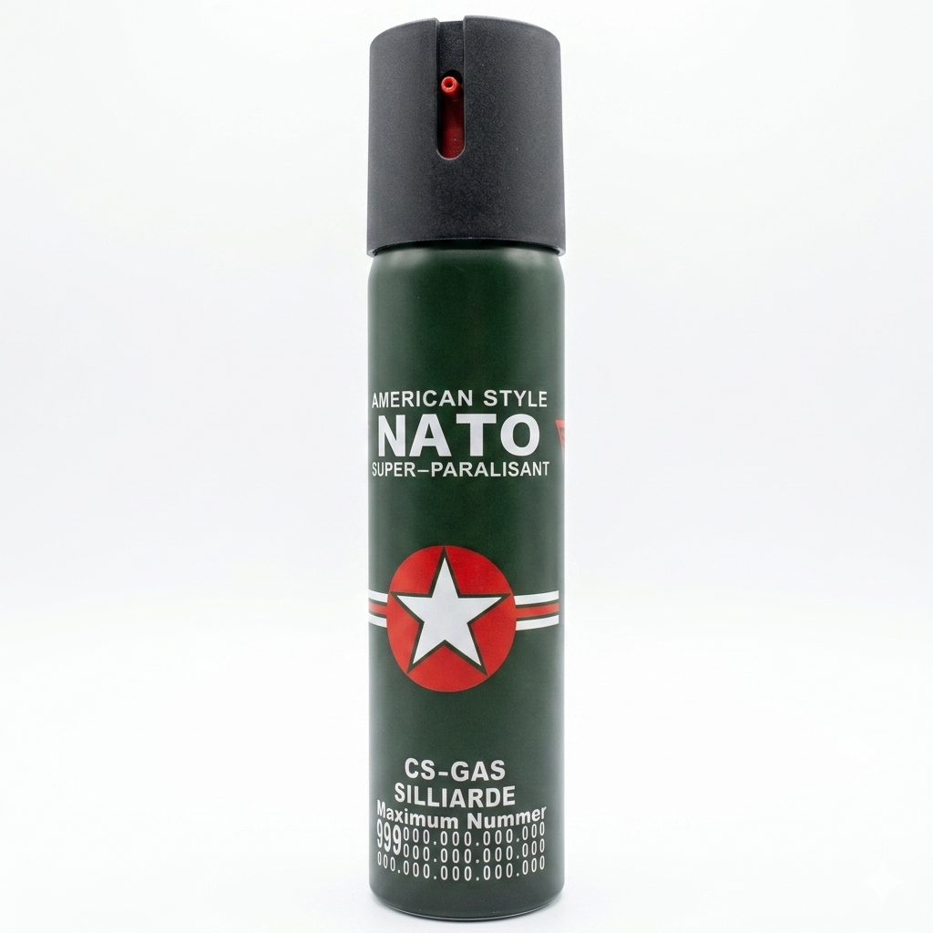 Gas Pimienta Aerosol Spray Defensa 60ml Compacto y Potente