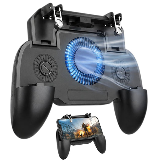 Joystick Para Celular Con Power Bank Y Ventilador Portátil