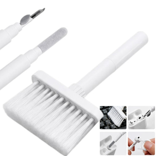 Kit De Limpieza 5 En 1 Para Teclado Auriculares Mouse Laptop Cepillos