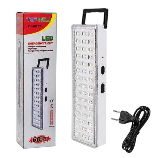 Luz De Emergencia Recargable 60 LED 3200mAh 220V