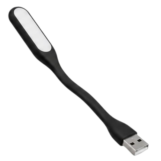 Luz Usb Pc Laptop Led Lámpara Portátil Flexible Linterna Negro