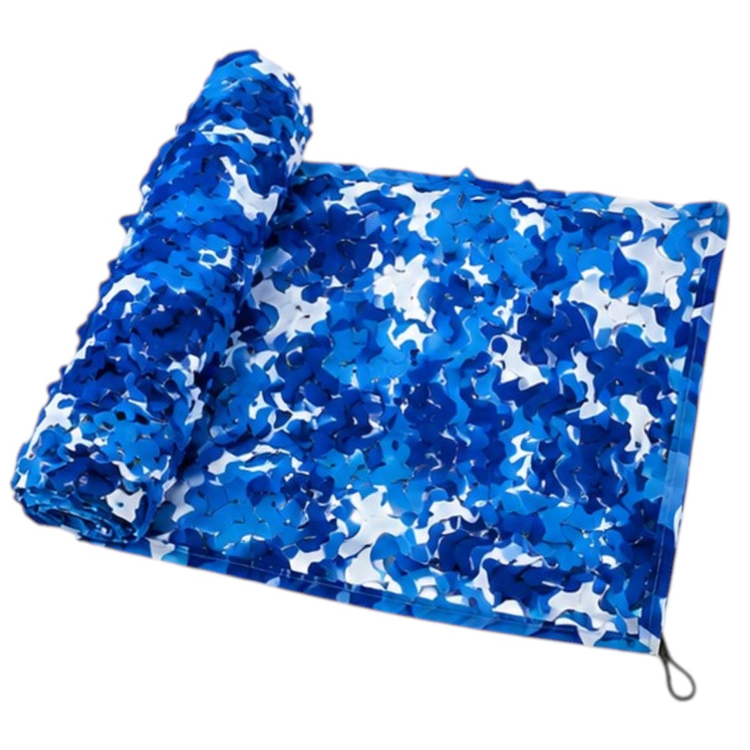 Malla Camuflada 3x3m Red Sombra Decorativa Reforzada 9m2