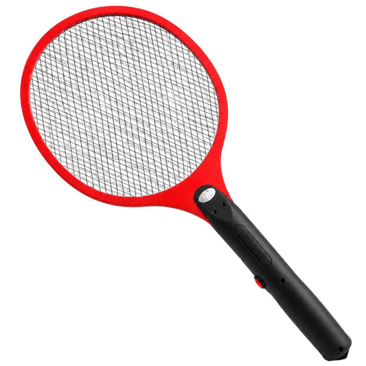 Mata Mosquitos Recargable 220V Raqueta Portátil Rojo