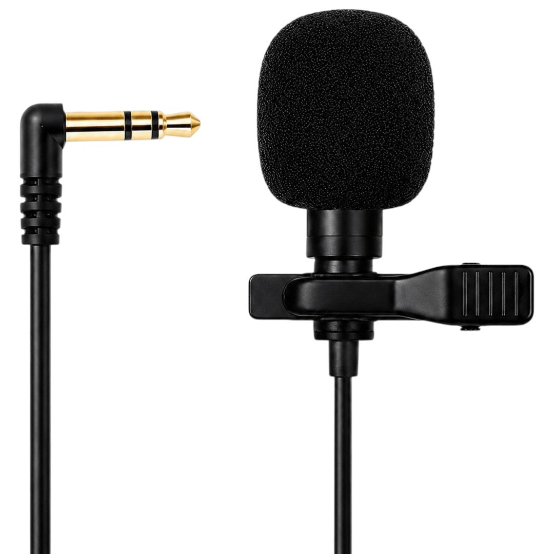 Micrófono Solapero 3.5mm Para Celular PC Notebook Comunicación