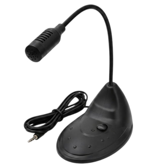 Micrófono Para PC Con Interruptor Silencio Jack 3.5mm