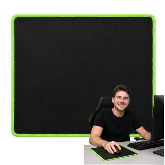 Mouse Pad Cuadrado 24x21cm Alfombra Mousepad Ratón Gamer Verde