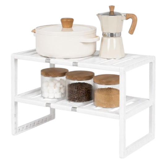 Organizador Bajo Mesada Alacena Cocina 2 Pisos Multiuso