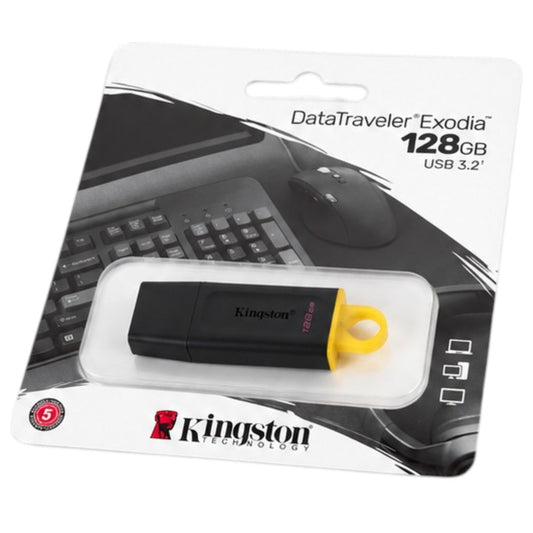 Pendrive Kingston 128GB USB 3.2 Data Traveler Exodia Original