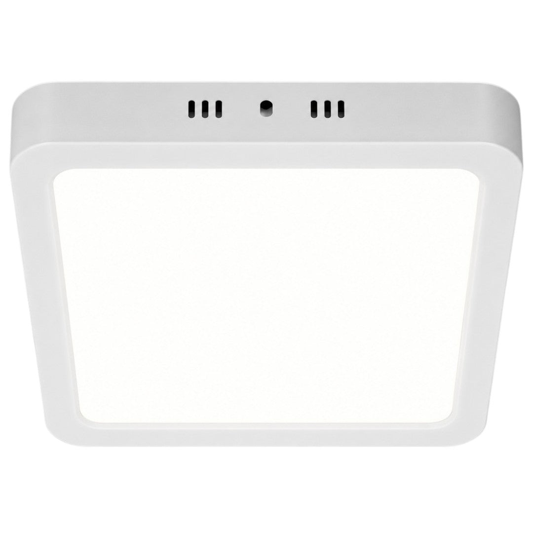 Plafón 6w Luz Fría 12cm Cuadrado Aluminio Led Panel Spot Aplique Foco