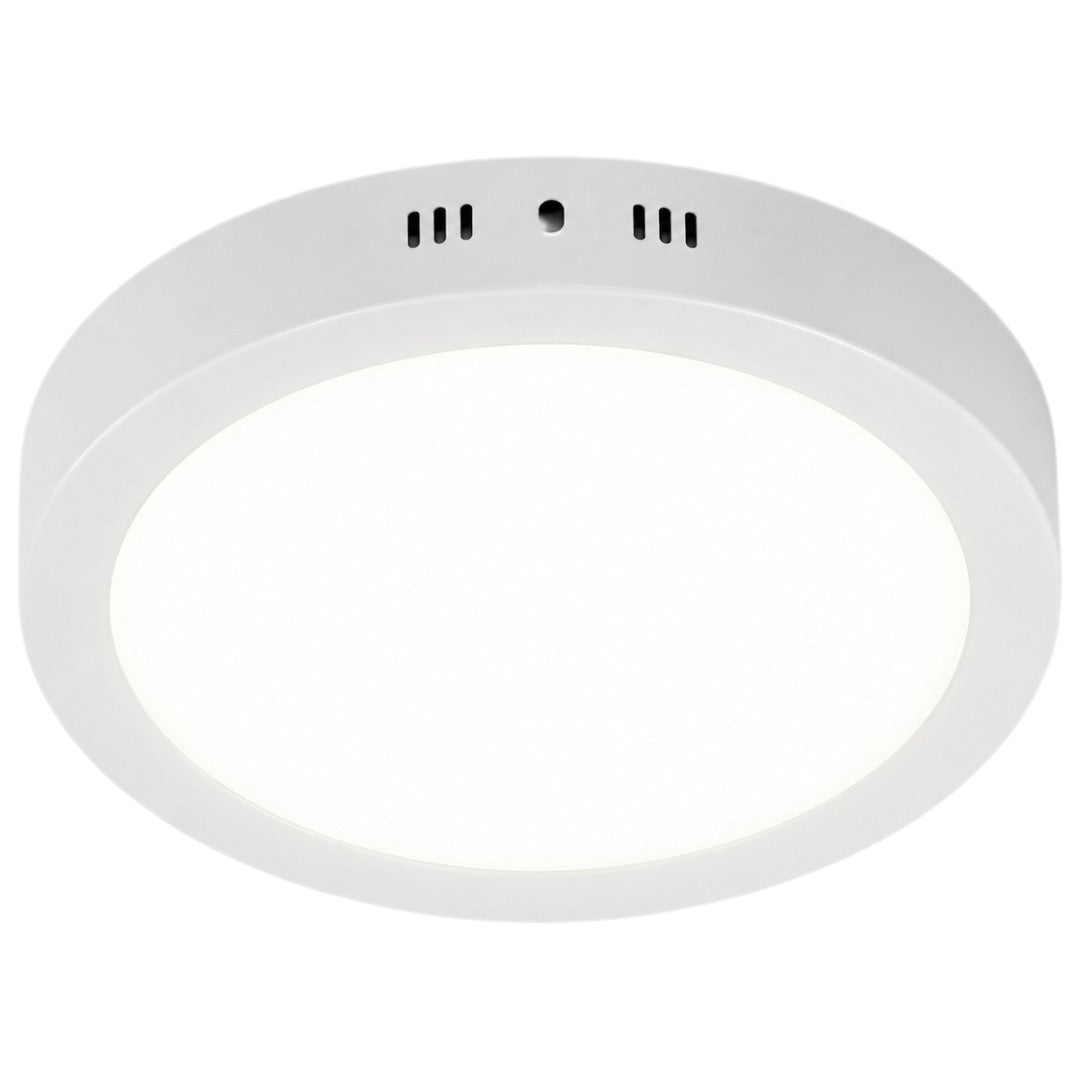 Plafón 18w Luz Fría 21cm Redondo Aluminio Led Panel Spot Aplique Foco