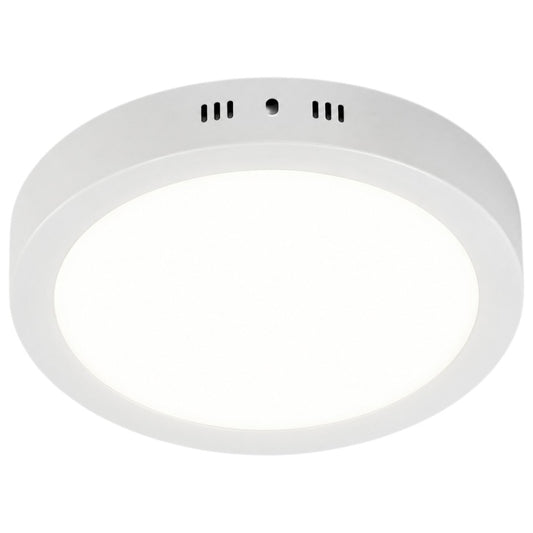 Plafón 6w Luz Fría 12cm Redondo Aluminio Led Panel Spot Aplique Foco