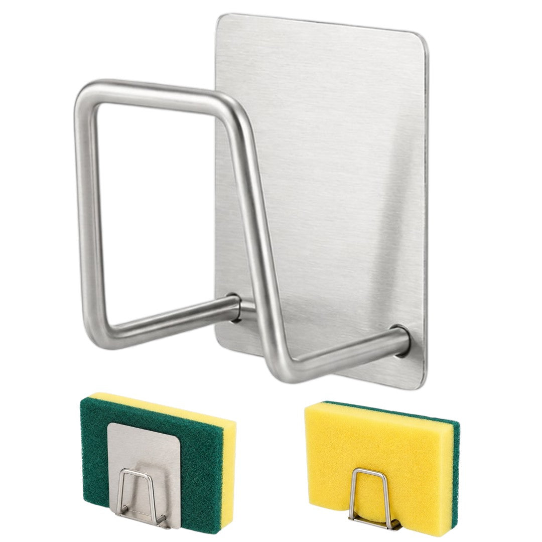 Porta Esponja Acero Inoxidable Para Fregadero Cocina