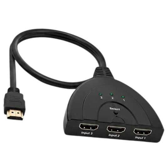 Selector HDMI 3 Entradas A 1 Salida Switch Full HD 1080p