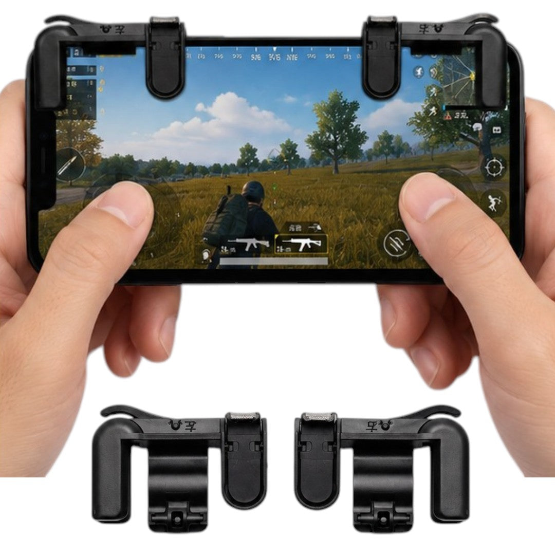 Set Gatillos Gamer L1 R1 Para Celular Joystick Disparador Juegos