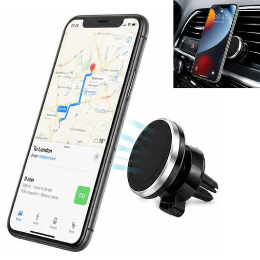 Soporte Celular Magnético Para Rejilla De Auto Clip Universal