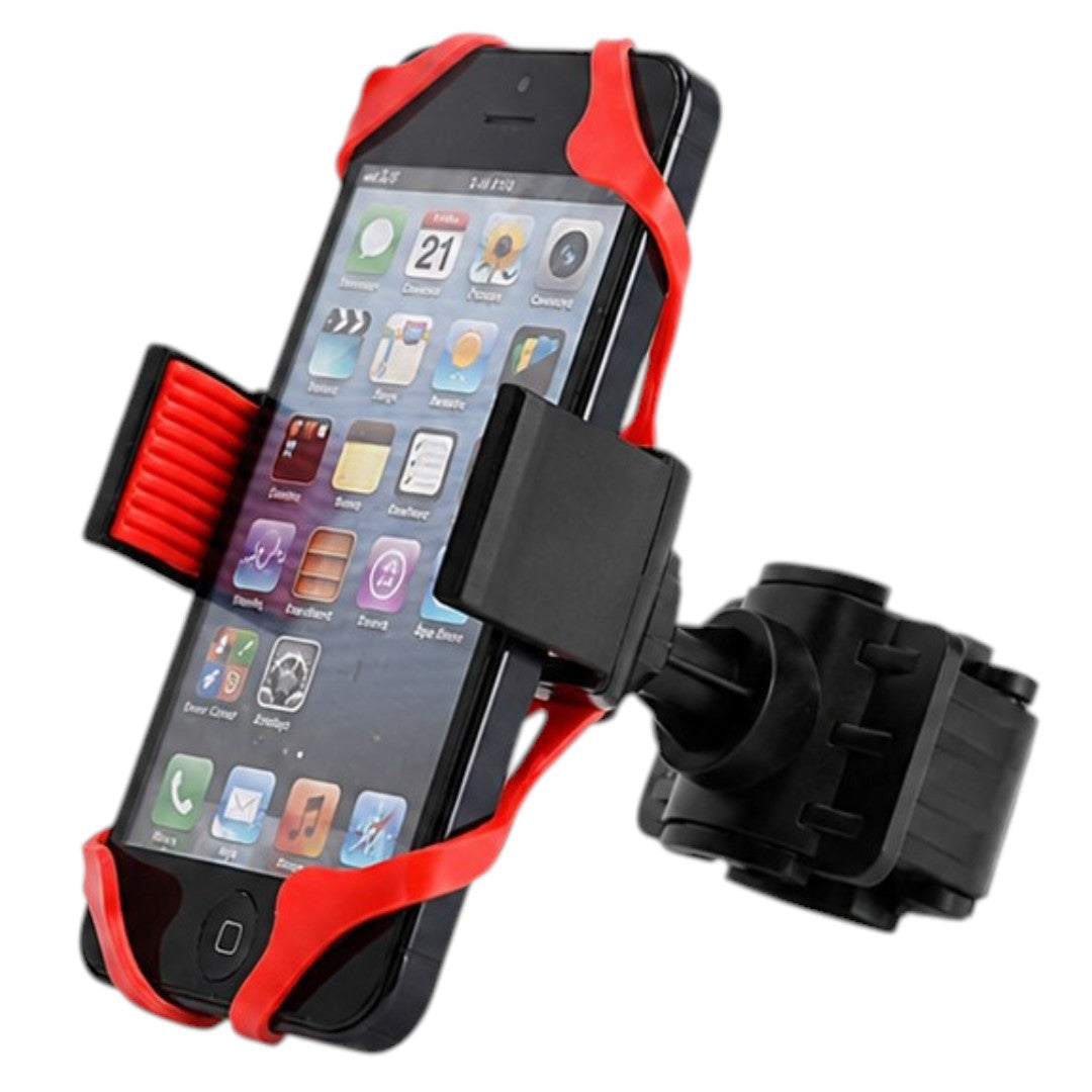 Soporte Universal Celular Bicicleta Moto Ajustable Rotación 360