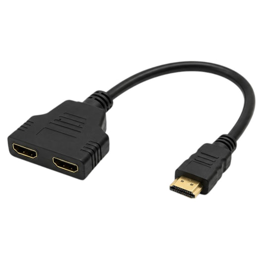 Splitter HDMI 1 Macho a 2 Hembras Duplicador TV PC Consolas