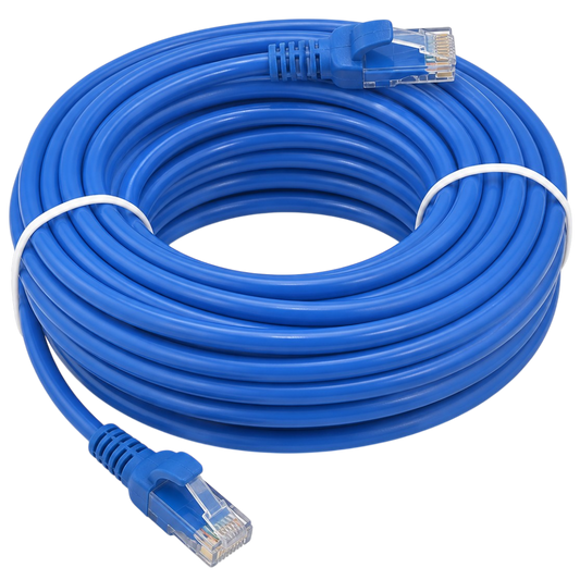 Cable Lan 15m Cat 6 Red Rj45 Ethernet Patch Cord