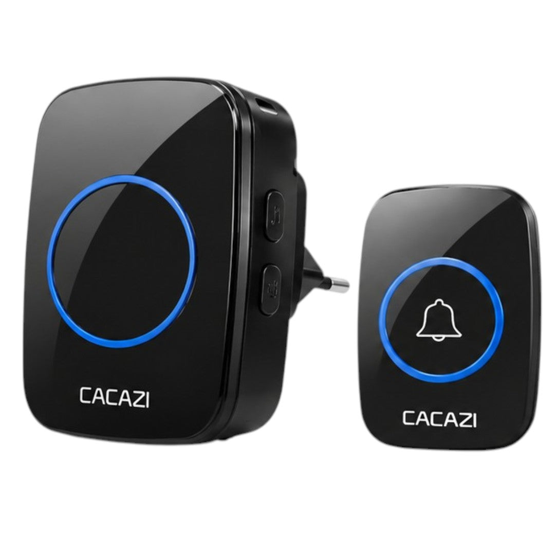 Timbre Inalámbrico 220v 38 Melodias Volumen Ajustable Cacazi