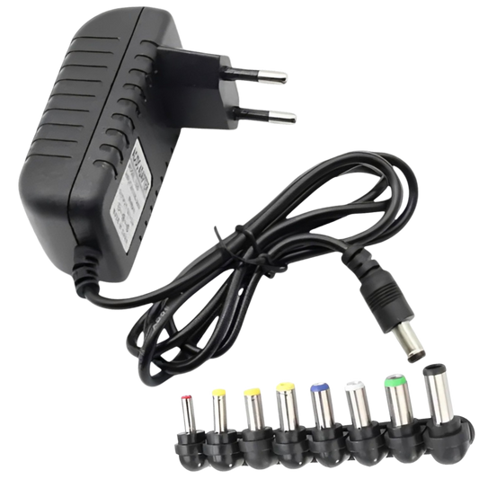 Transformador 9v 2a Puntas Intercambiables Cargador Fuente 220v Cctv