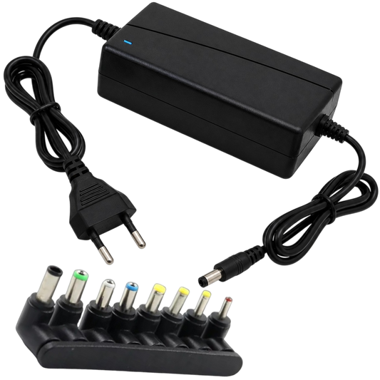 Transformador 12v 5a Puntas Intercambiables Cargador Fuente 220v Cctv