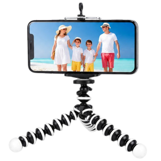 Trípode Soporte de Celular Flexible 3 Patas Mesa Gira 360°