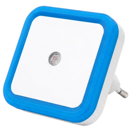 Veladora Auto Apagado Con Sensor Solar De Pared Fotocélula Lámpara Azul